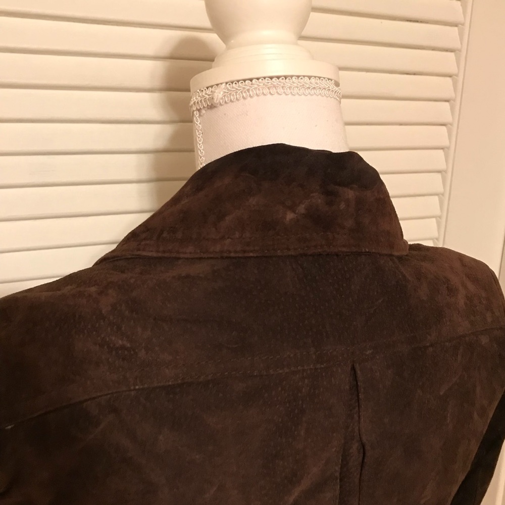 Brown suede B.B. Dakota jacket - Picture 5 of 5
